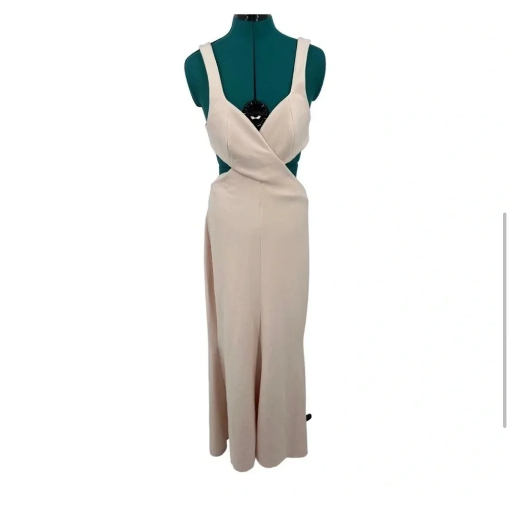 Significant Other Evie Cutout Gown‎ Size 10 Blush Formal Wedding Guest